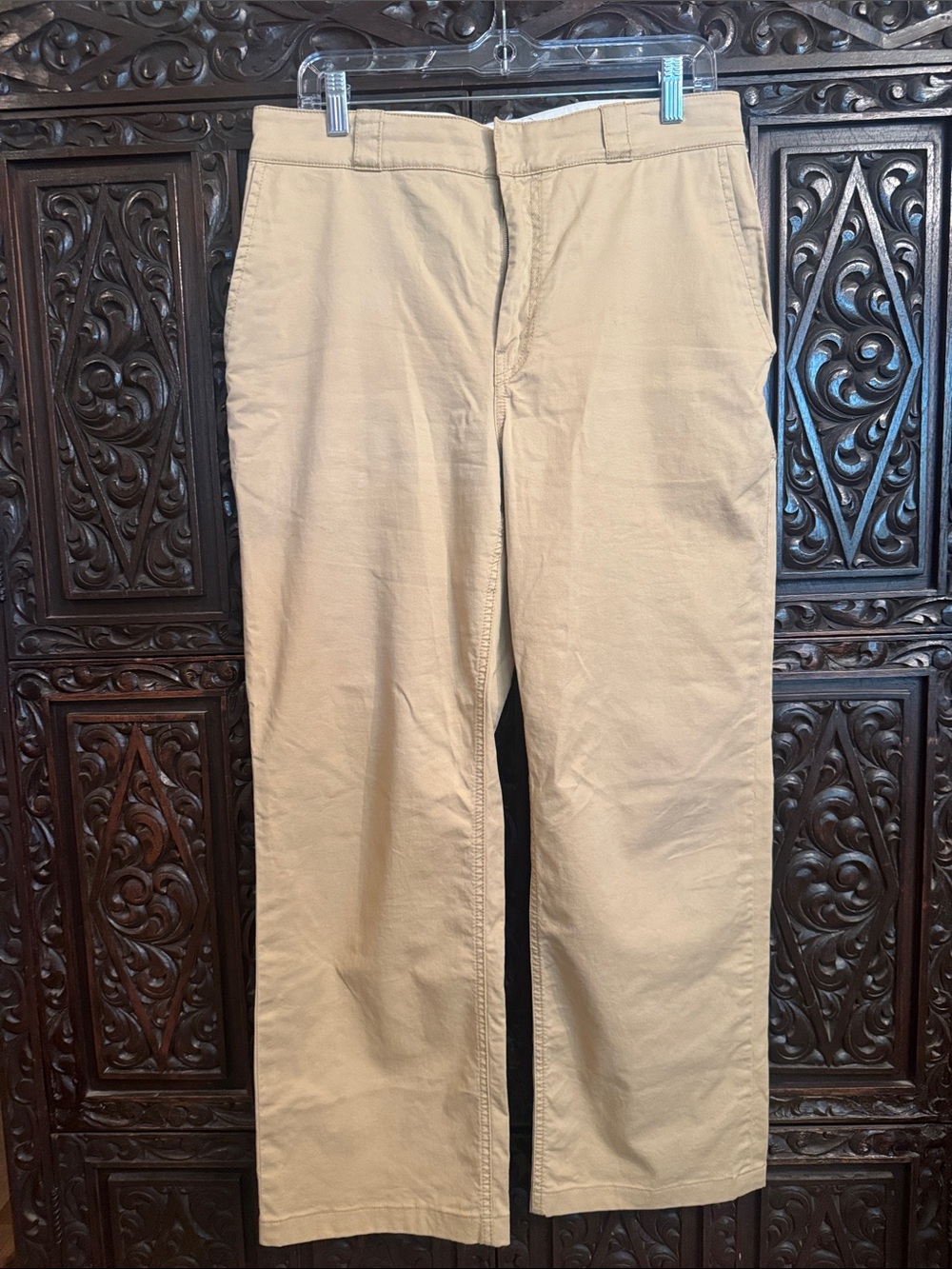 Loewe Women’s Tan Chinos - Straight Leg Classic